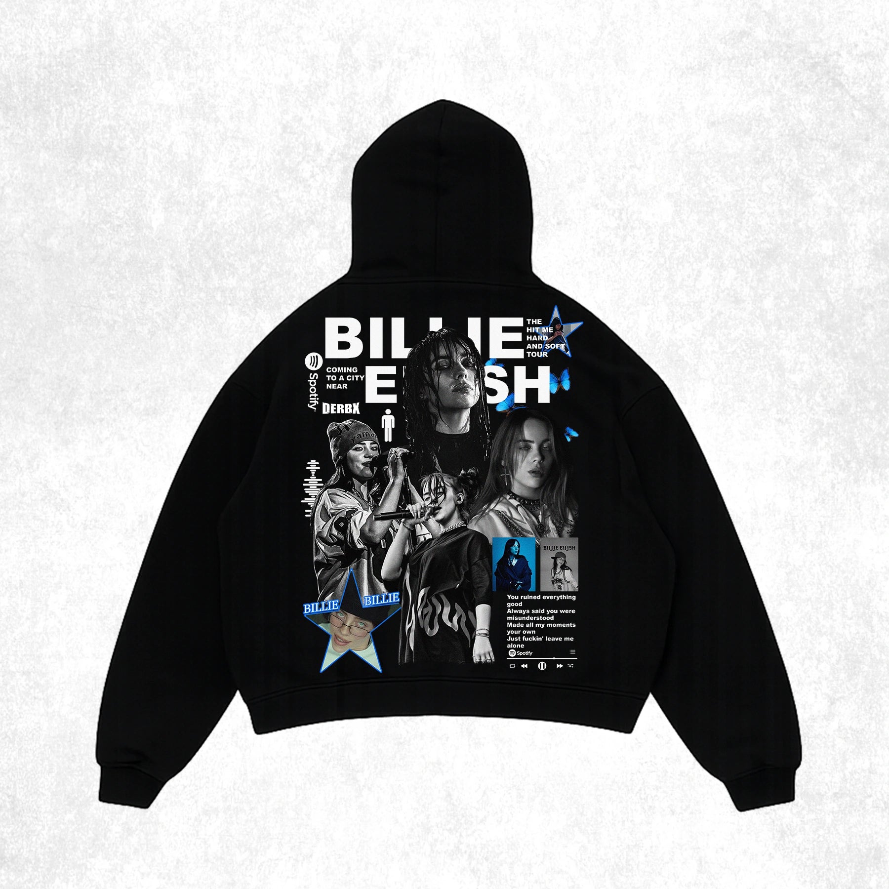 DERBX Oversized Hoodie – Billie Eilish