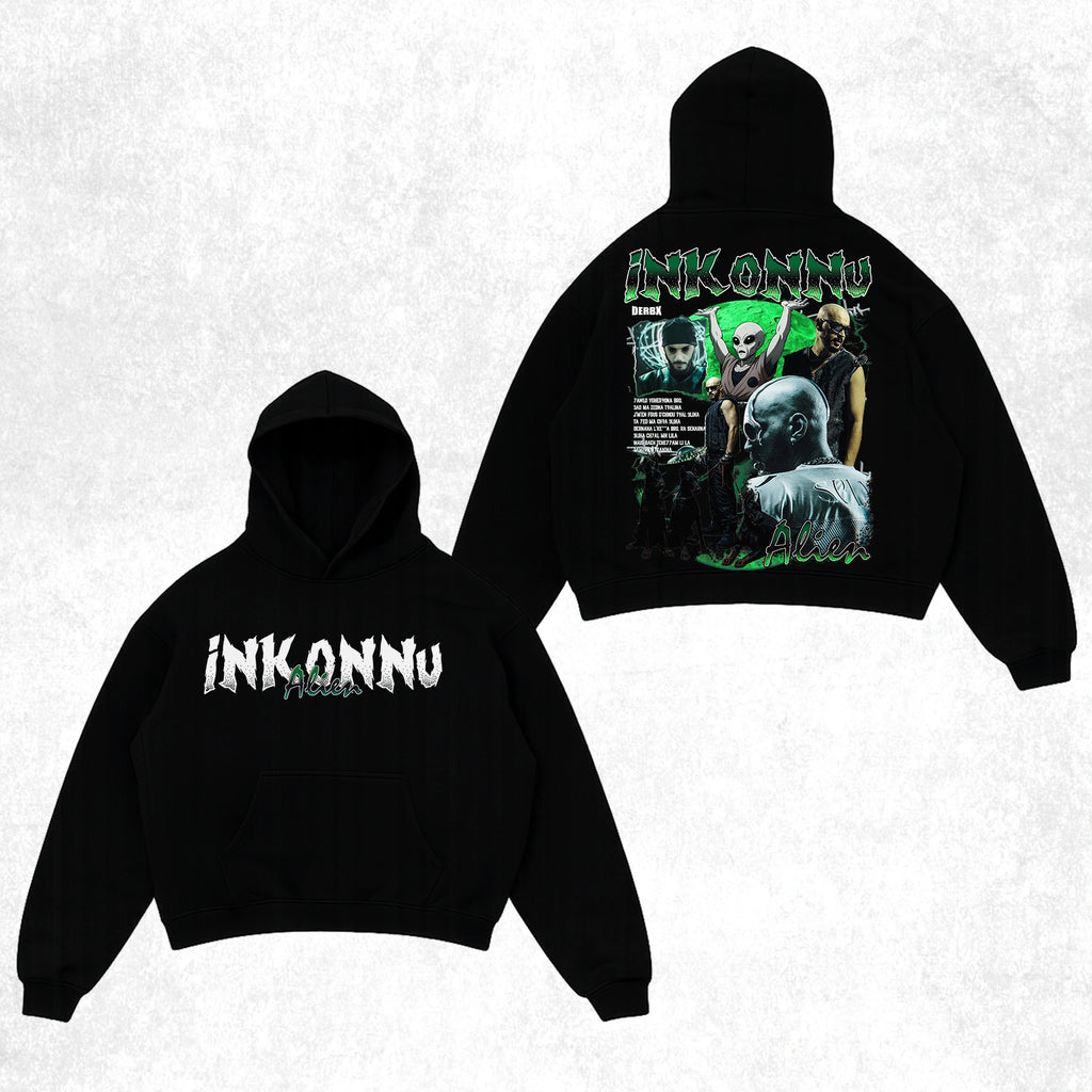 DERBX Oversized Hoodie – Inkonnu ( Alien )