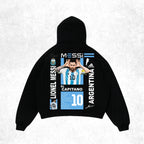 DERBX Oversized Hoodie – Lionel Messi