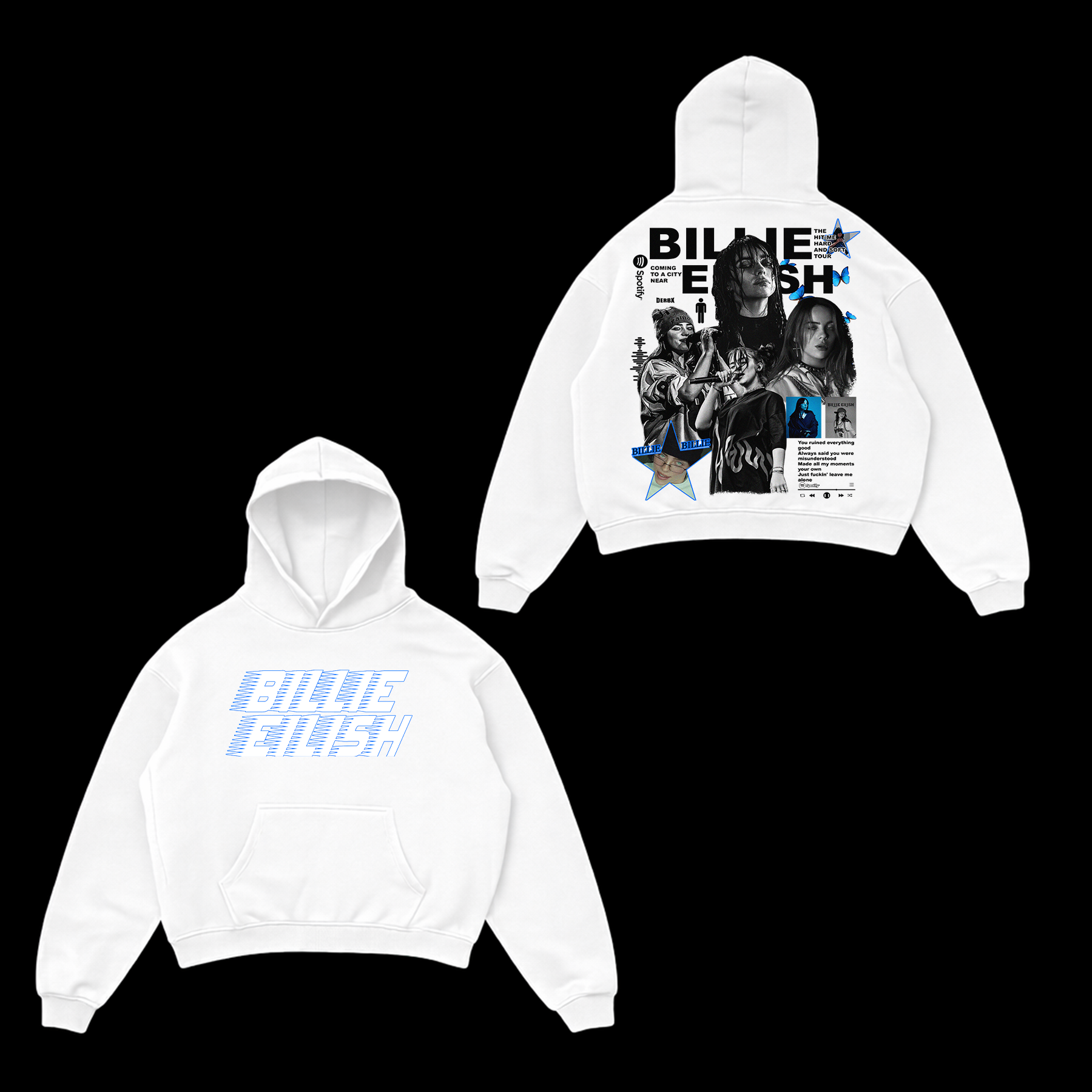 DERBX Oversized Hoodie – Billie Eilish